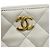 Borsa a tracolla Chanel Matelassé White Bianco - vista 8