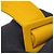 Borsa a tracolla Fendi in nylon Giallo - vista 12
