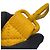 Borsa a tracolla Fendi in nylon Giallo - vista 14
