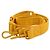 Borsa a tracolla Fendi in nylon Giallo - vista 17