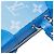 Borsa a tracolla Portafoglio Soft Trunk Louis Vuitton Monogram Clouds Blu - vista 9