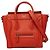 Céline Borsa a mano Celine Luggage Nano Shopper Rosso