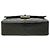 Borsa a tracolla Chanel Matelassé Coco Mark Double Flap con catena Nero - vista 3