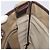 Borsa a tracolla PRADA in jacquard Canvas Silver Beige Auth fm5453 Argento - vista 16