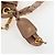 Borsa a spalla Miu Miu Matelassé Vitellolux 2way Beige Gold Auth 197216V D'oro - vista 17