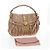 Borsa a spalla Miu Miu Matelassé Vitellolux 2way Beige Gold Auth 197216V D'oro - vista 32