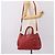 Borsa a mano PRADA Vittero Dino Leather 2way Rossa Oro Auth BA15080V Rosso D'oro - vista 31