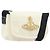 Borsa a tracolla Vivienne Westwood Canvas Beige Gold Auth 199206V D'oro
