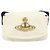 Borsa a tracolla Vivienne Westwood Canvas Beige Gold Auth 199206V D'oro - vista 2