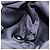Borsa a tracolla FENDI Mamma Baguette in jersey di cotone nero e argento Auth yk20801V - vista 20