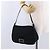 Borsa a tracolla FENDI Mamma Baguette in jersey di cotone nero e argento Auth yk20801V - vista 25