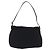 Borsa a tracolla FENDI Mamma Baguette in jersey di cotone nero e argento Auth yk20801V - vista 3