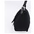 Borsa a tracolla FENDI Mamma Baguette in jersey di cotone nero e argento Auth yk20801V - vista 4