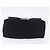 Borsa a tracolla FENDI Mamma Baguette in jersey di cotone nero e argento Auth yk20801V - vista 9