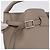 Céline CELINE Big Bag Bucket Hand Bag Leather Gray Silver Auth 199121V Marrone Argento - vista 14