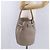 Céline CELINE Big Bag Bucket Hand Bag Leather Gray Silver Auth 199121V Marrone Argento - vista 19