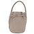 Céline CELINE Big Bag Bucket Hand Bag Leather Gray Silver Auth 199121V Marrone Argento - vista 2