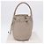 Céline CELINE Big Bag Bucket Hand Bag Leather Gray Silver Auth 199121V Marrone Argento - vista 20