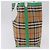 Borsa Tote BURBERRY Nova Check Canvas Beige Auth ka5820V - vista 4