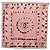 Sciarpa CHANEL in seta rosa CC Auth 198781V