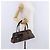 Borsa a mano Christian Dior Trotter Canvas Romantic PVC Brown Silver Auth ka5838V Marrone Argento - vista 23