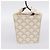 Céline Borsa a mano CELINE Triomphe PVC Leather Ivory Gold Auth 200281SAM D'oro Crudo - vista 5