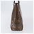 Céline Borsa a mano CELINE Macadam in vinile Marrone Nero Auth ep15650 - vista 4
