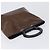 Céline Borsa a mano CELINE Macadam in vinile Marrone Nero Auth ep15650 - vista 6