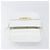 Céline Borsa a spalla CELINE Horse Carriage in pelle bianca e oro Auth 200903 Bianco D'oro - vista 17