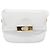 Céline Borsa a spalla CELINE Horse Carriage in pelle bianca e oro Auth 200903 Bianco D'oro - vista 2