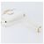 Céline Borsa a spalla CELINE Horse Carriage in pelle bianca e oro Auth 200903 Bianco D'oro - vista 7