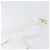 Céline Borsa a spalla CELINE Horse Carriage in pelle bianca e oro Auth 200903 Bianco D'oro - vista 8