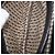 Borsa a tracolla SAINT LAURENT in pelle nera Auth 197730 Nero - vista 18