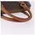 Céline Borsa a mano CELINE Macadam Canvas PVC Leather Brown Gold Auth ka5884 Marrone D'oro - vista 7