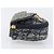 Pouch Saddle in tela Trotter Christian Dior Navy Gold Auth 199228 D'oro Blu navy - vista 5