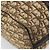 Borsa Boston Christian Dior Trotter Canvas Beige Gold Auth 200928 D'oro - vista 14