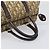 Borsa Boston Christian Dior Trotter Canvas Beige Gold Auth 200928 D'oro - vista 7
