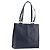 Borsa Tote SAINT LAURENT in pelle Navy Gold Auth 199687 D'oro Blu navy