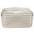 Borsa a tracolla PRADA Diagram Chain in pelle Champagne Gold Auth 196586V D'oro - vista 3