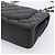 Sac CHANEL Double Flap Chain Matelasse 23 en agneau noir et argent Auth yk20812SAM Argenté - vue 12