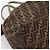 Borsa Tote FENDI Zucca Canvas Nylon Marrone Nero Auth 197800 - vista 11
