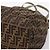 Borsa Tote FENDI Zucca Canvas Nylon Marrone Nero Auth 197800 - vista 12