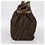 Borsa Tote FENDI Zucca Canvas Nylon Marrone Nero Auth 197800 - vista 4