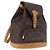 Zaino LOUIS VUITTON Monogram Montsouris MM M51136 LV Auth 196437A Monogramma