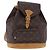 Zaino LOUIS VUITTON Monogram Montsouris MM M51136 LV Auth 196437A Monogramma - vista 13