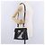 Borsa Salvatore Ferragamo Gancini in vernice 2way Nera Tono Oro Auth 200642 Nero - vista 25