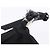 PRADA Accessory Pouch Nylon Black Silver Auth 198964 Silvery - view 14