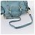 Borsa a mano Miu Miu in pelle 2way blu e oro Auth yk20734M D'oro - vista 9