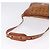 Borsa a tracolla MCM Vicetos PVC Pelle Marrone Tono Oro Auth BA15292 - vista 7