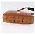 Borsa a tracolla MCM Vicetos PVC Pelle Marrone Tono Oro Auth BA15292 - vista 9